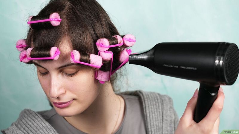 Using High-Tension Hair Rollers