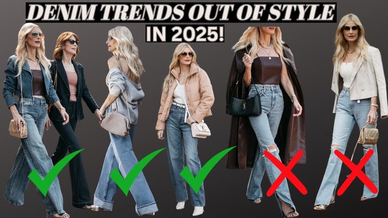 Wearing Outdated Denim Styles