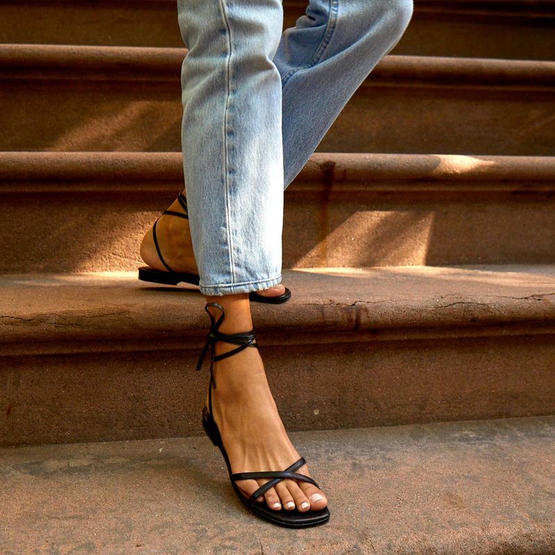 Minimalist Ankle-Wrap Beauties