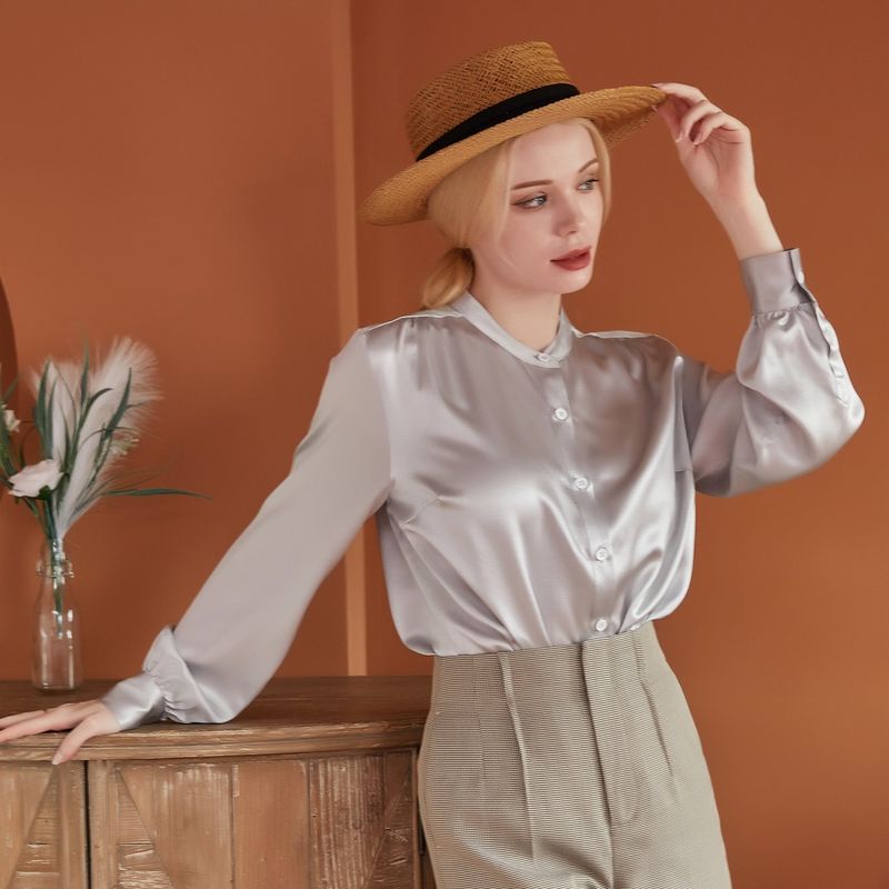 Venetian Satin Blouse