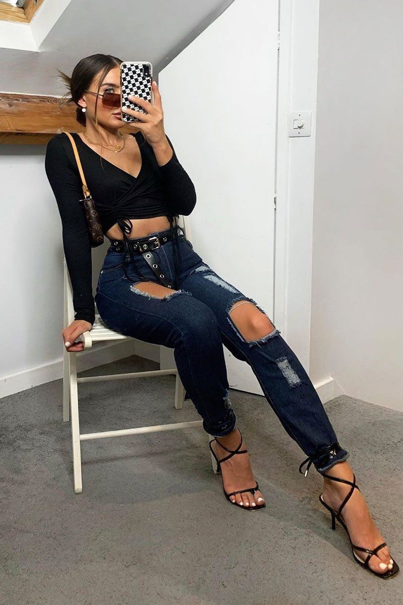 Distressed Jeans