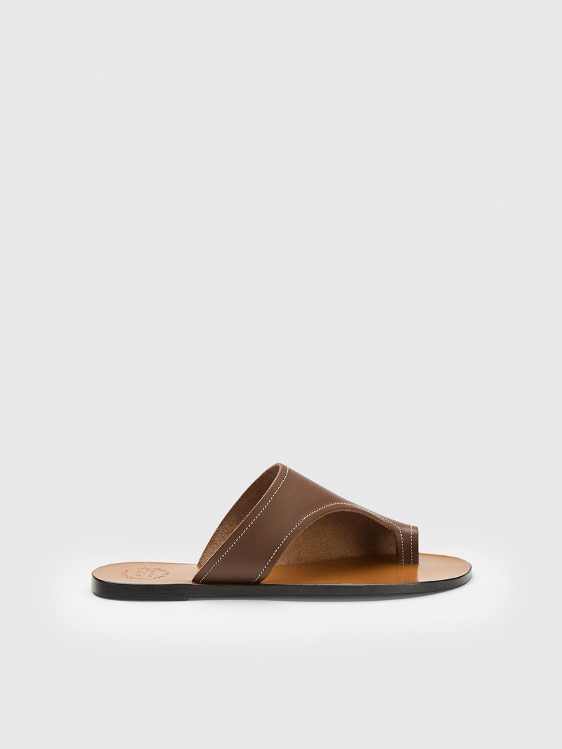 ATP Atelier Rosa Cutout Leather Slides