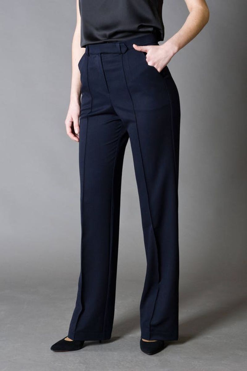 Straight-Leg Trousers