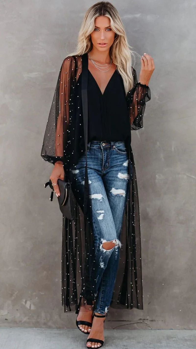 Sheer Kimono