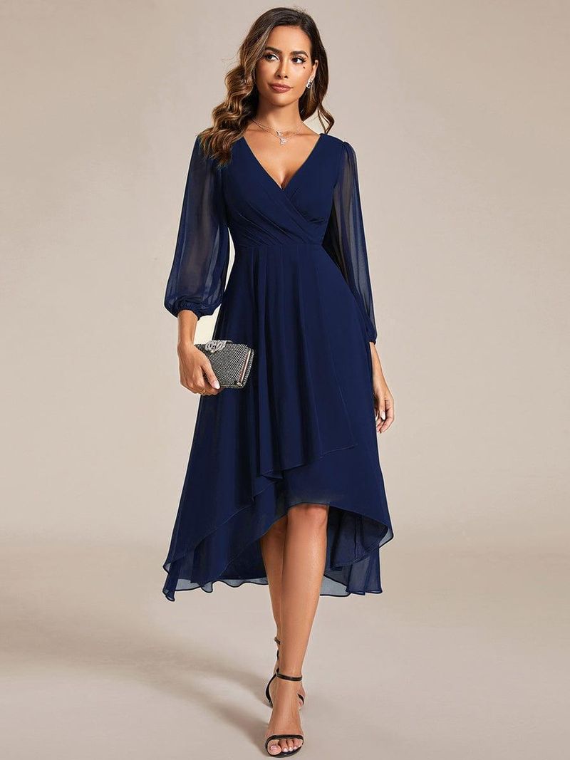 Asymmetrical Hemline Artistry