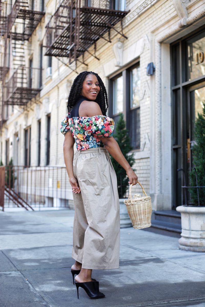 Off-The-Shoulder Top and Culottes