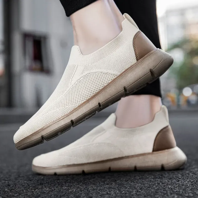 Breathable Knit Sneakers