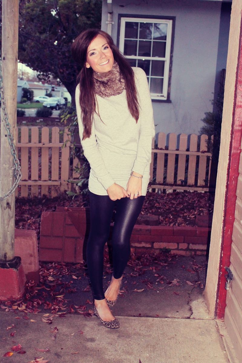 Leopard Print Flats