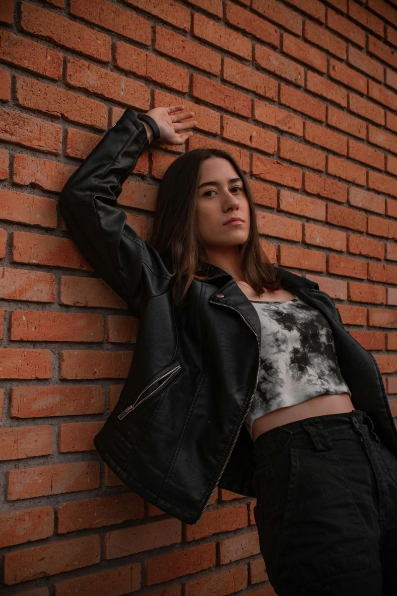 The Edgy Leather Jacket Look