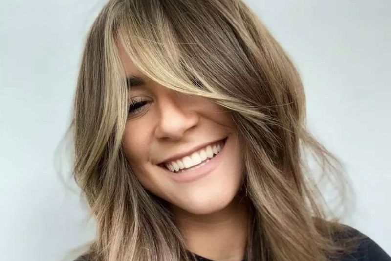 Modern Shag with Feathered Ends