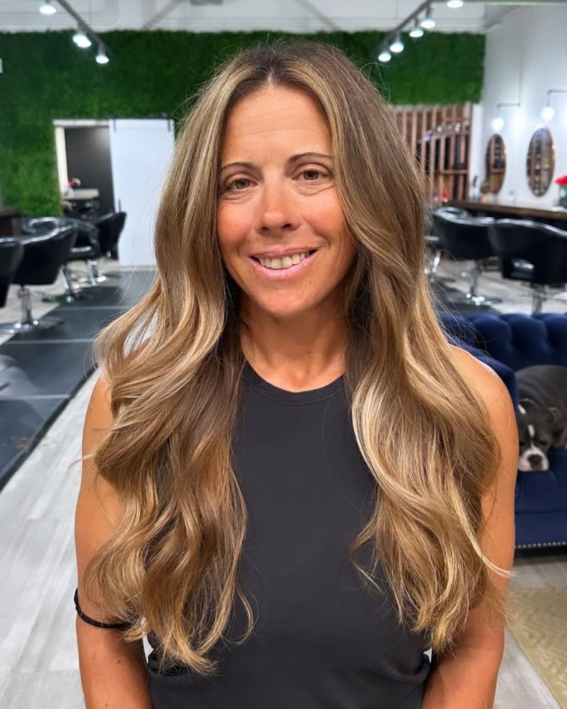 Ondas suaves em camadas