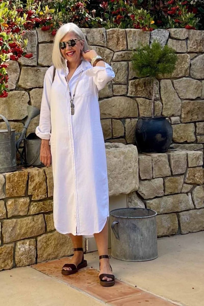 Shirt Dress Simplicity