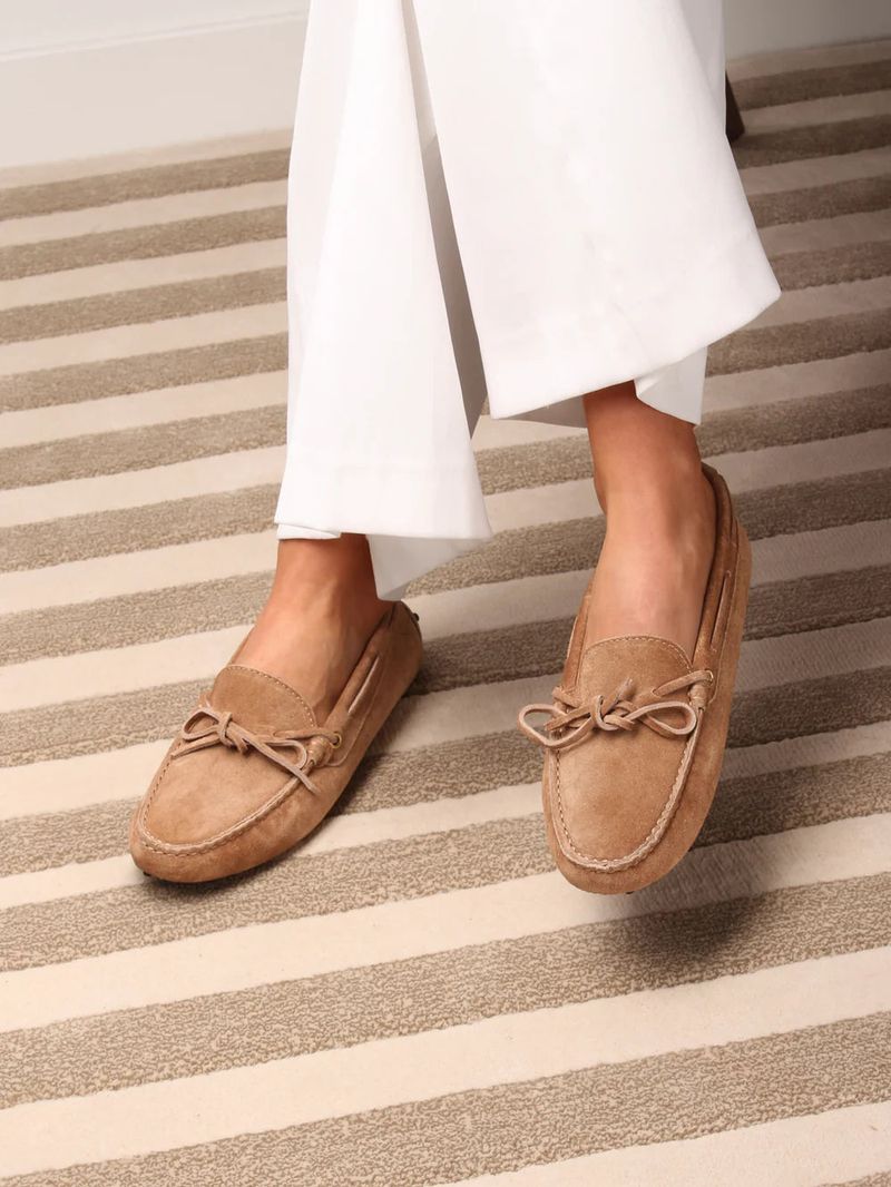 Suede Driving Moccasins