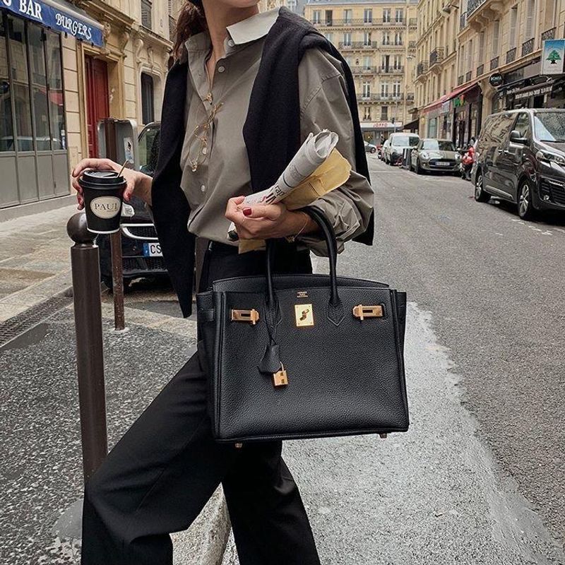 Structured Handbag Sophistication