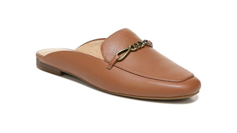 Cushioned Loafer Mules