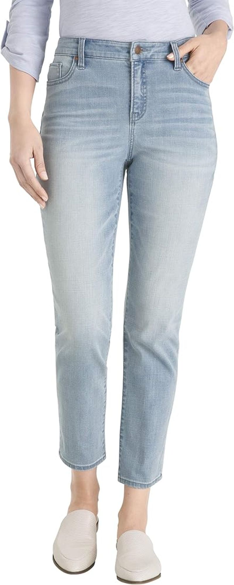 Chico's So Slimming Girlfriend Ankle Jeans