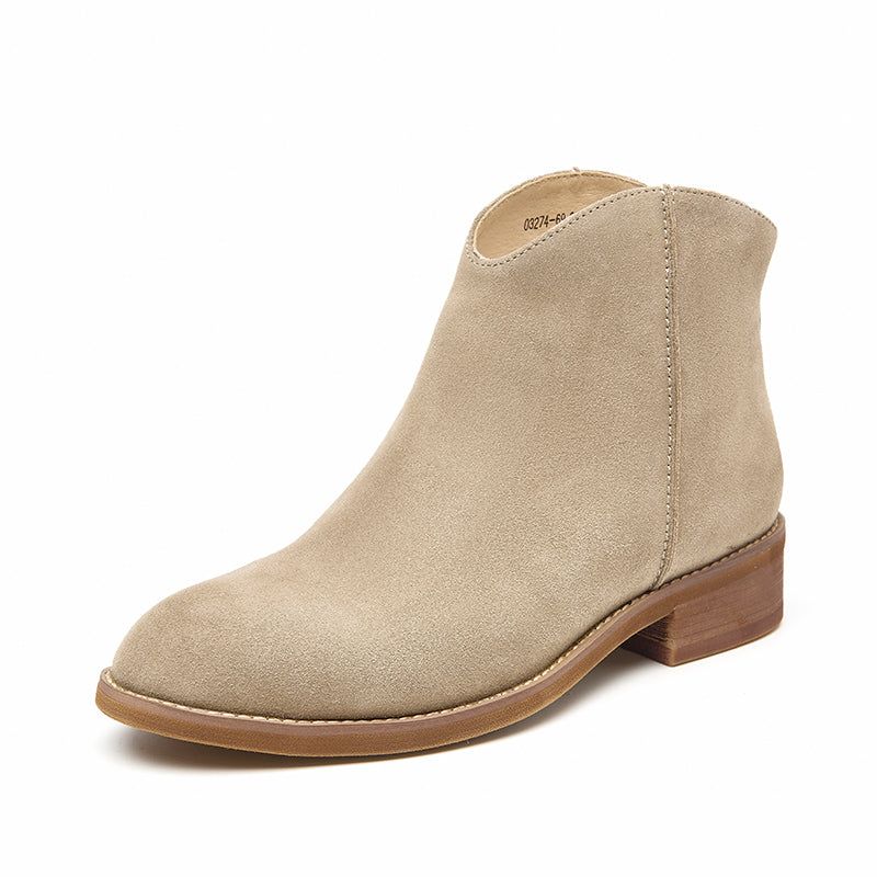 Khaki Ankle Boots