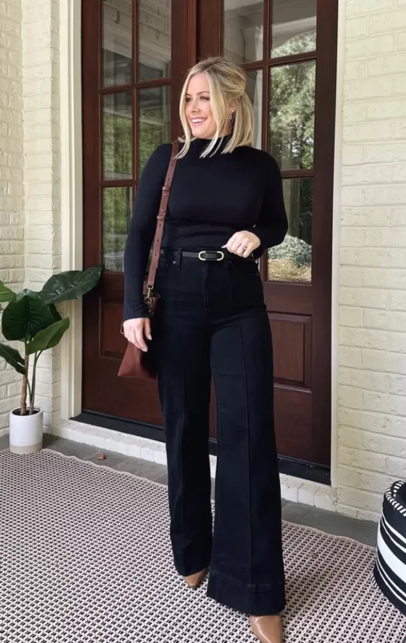 Tailored Black Trousers