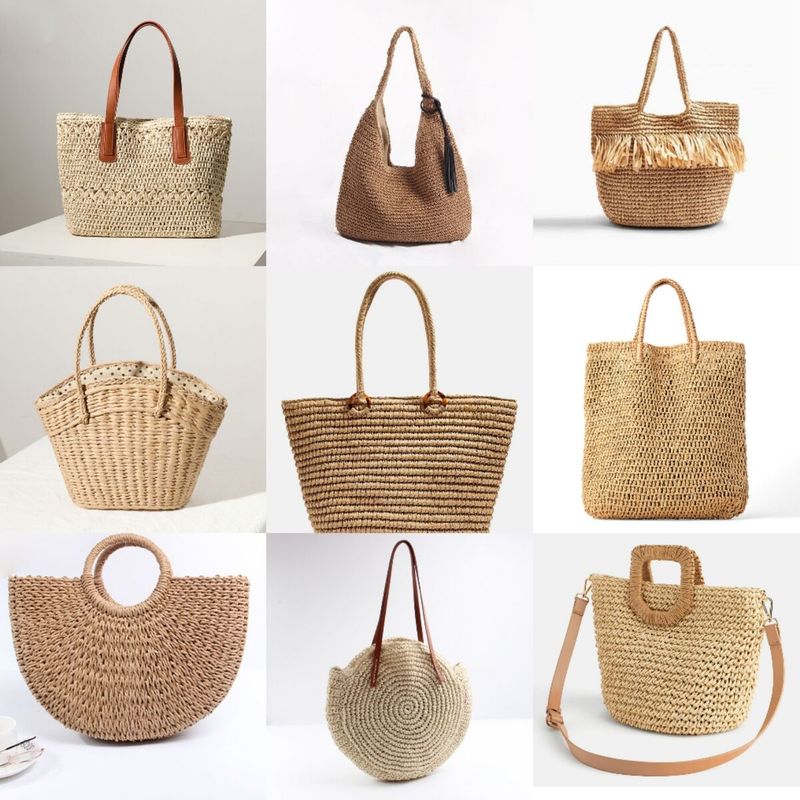Woven Straw Bags