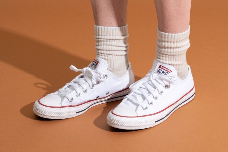 Crisp White Sneakers
