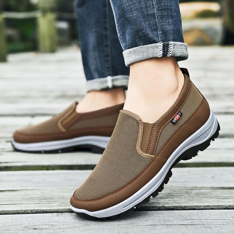 Slip-On Sneakers With Arch Support