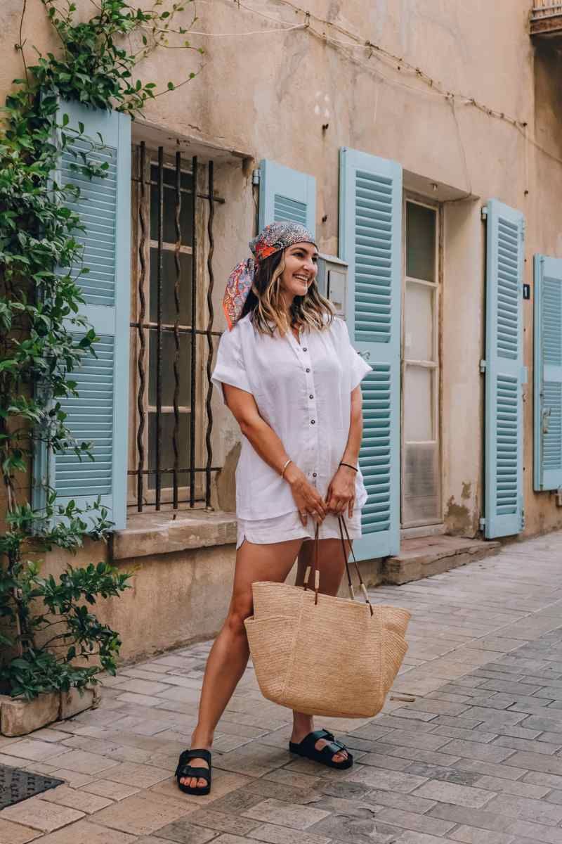Linen Beach Cover-Up