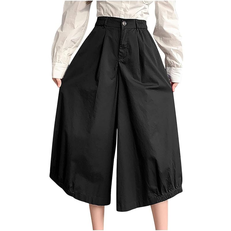 Wide-Leg Culottes