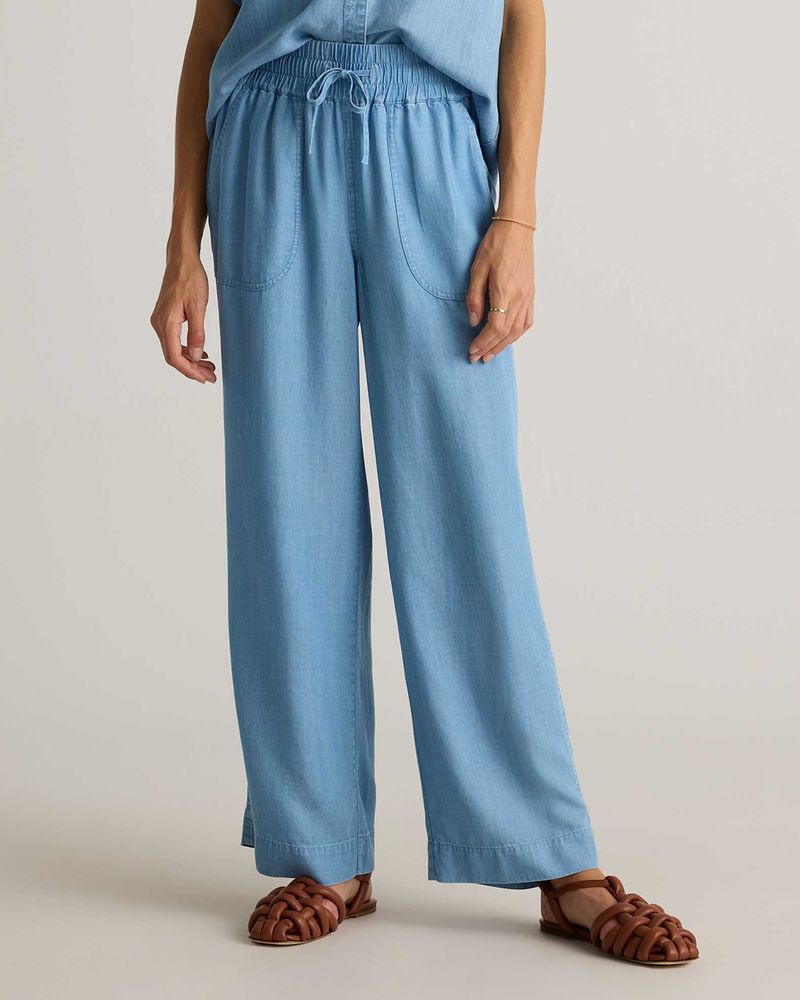 Chambray Pants