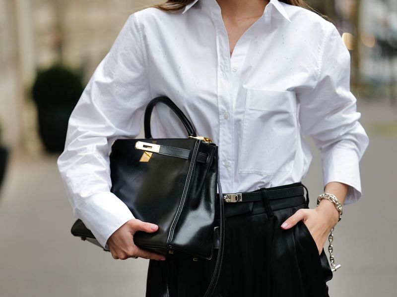 White Button-Down Shirt