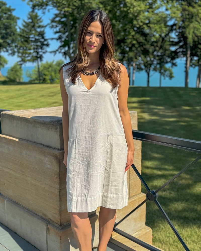 Linen Shift Dress