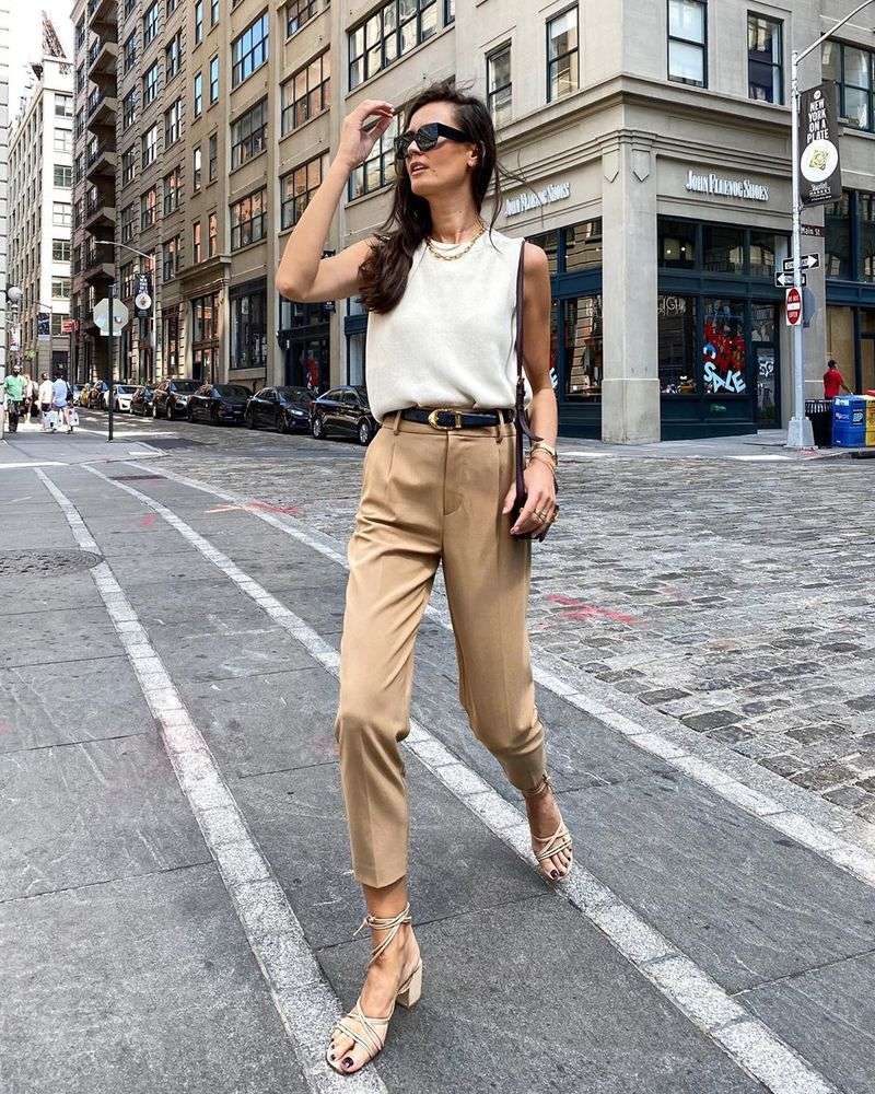 Square-Toe Heeled Sandals