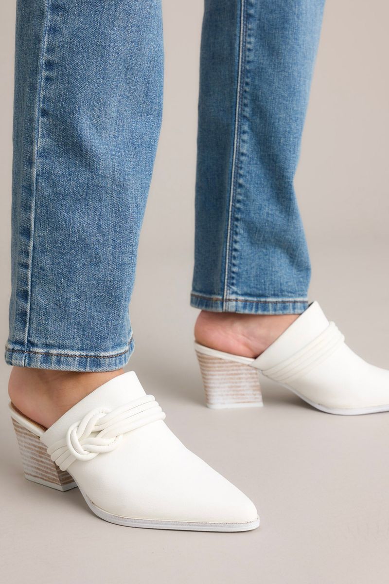 Block Heel Mules