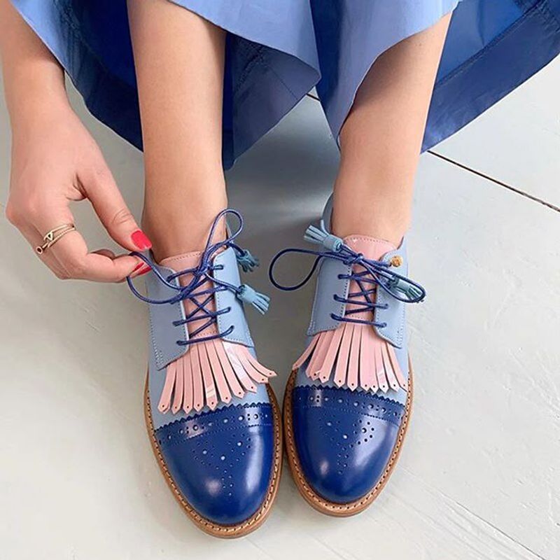 Ornate Oxford Flats