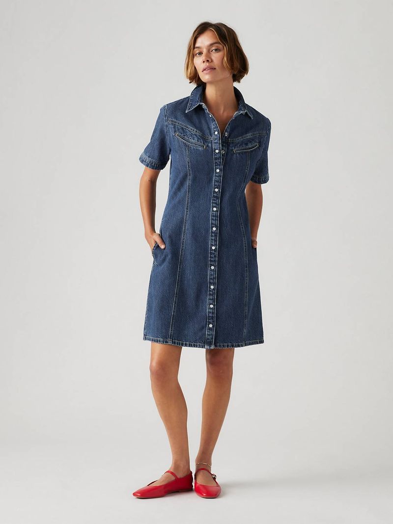 Smart Denim Dress
