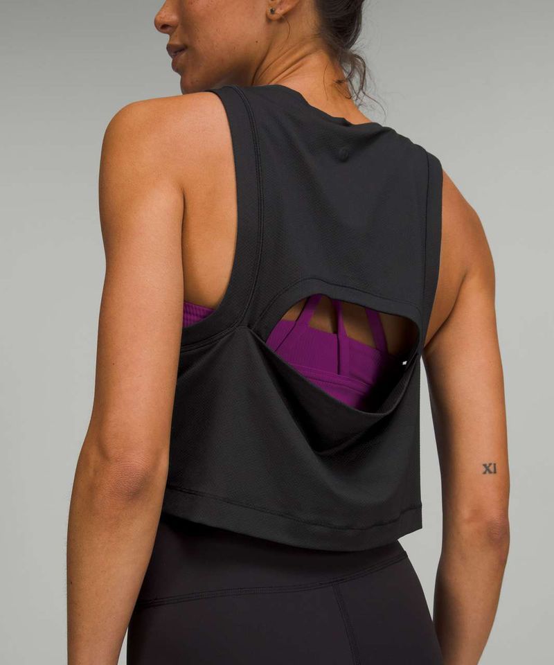 Open-Back Training Tops
