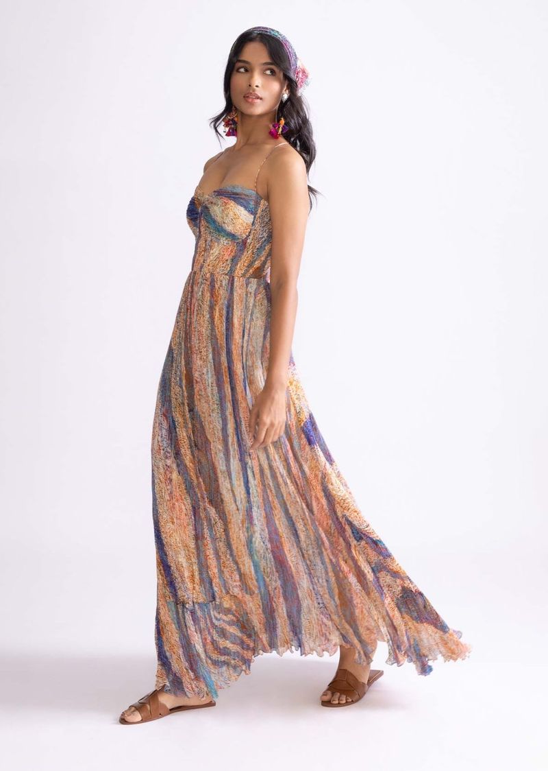 Pastel Pleated Perfection