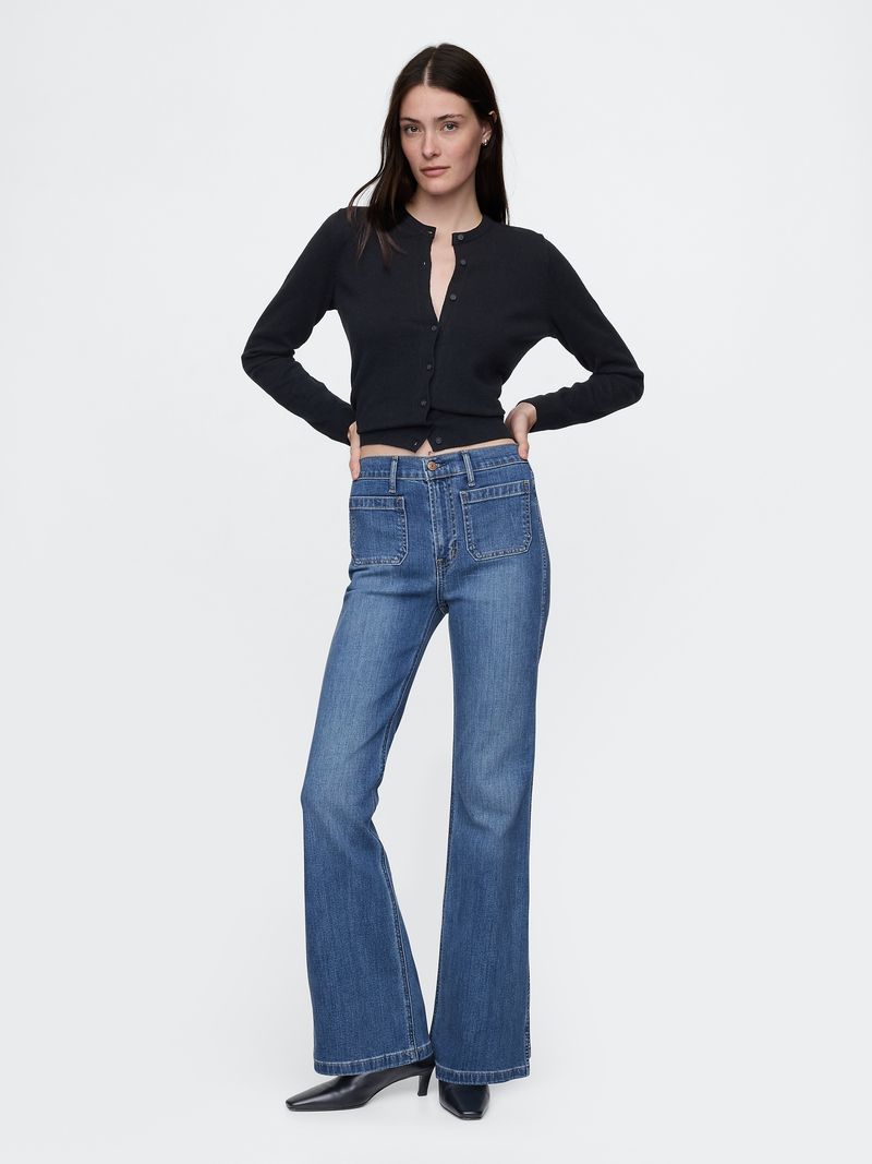 Retro Flared Pants