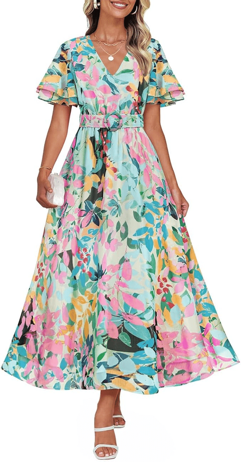 Bold Patterned Dress