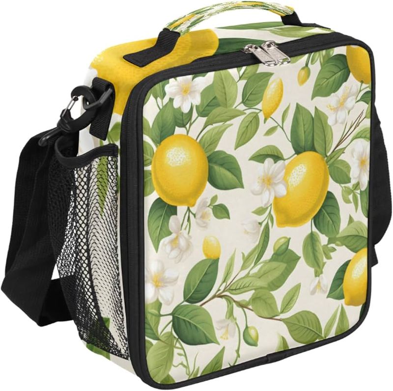 Quilted Insulated Lunch Tote