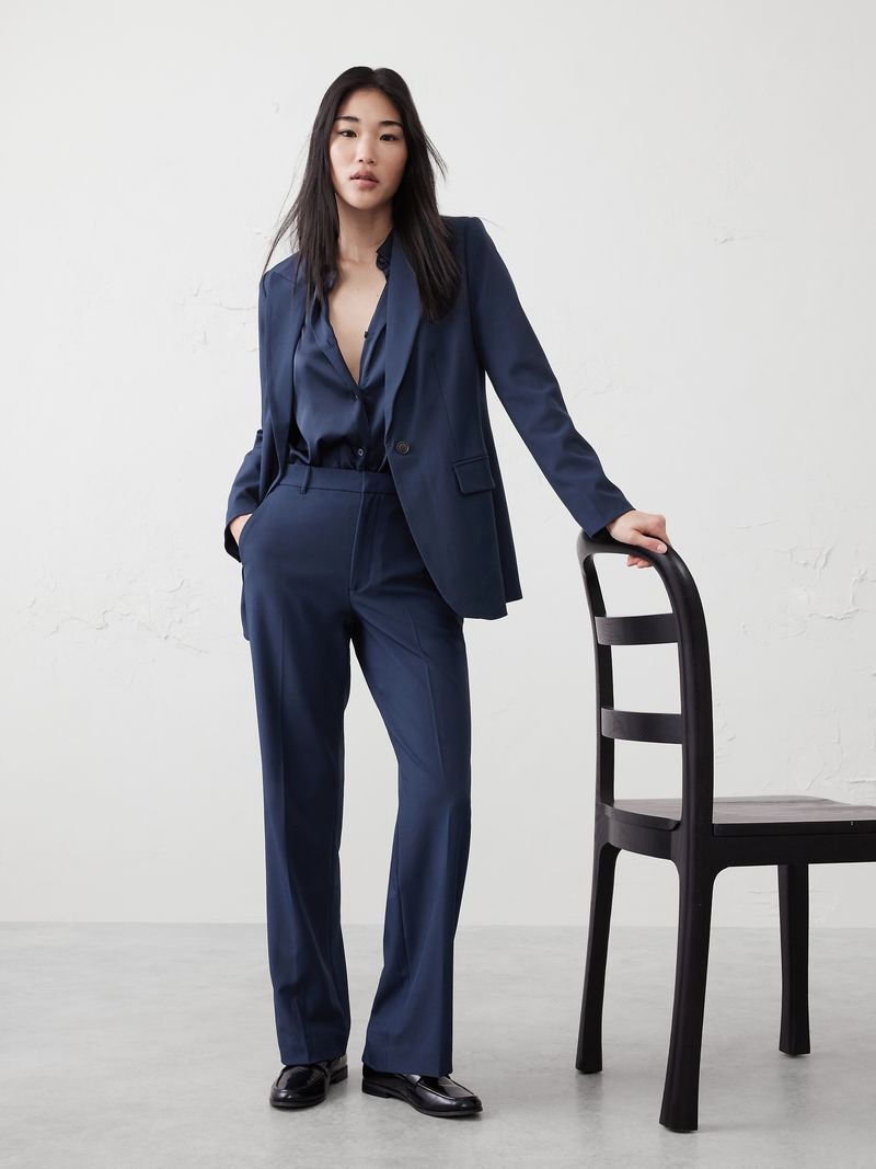Banana Republic Factory Washable Suiting ($225)