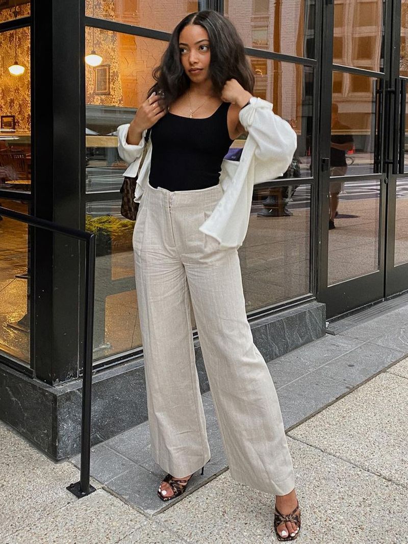 Palazzo Pants & Fitted Tank