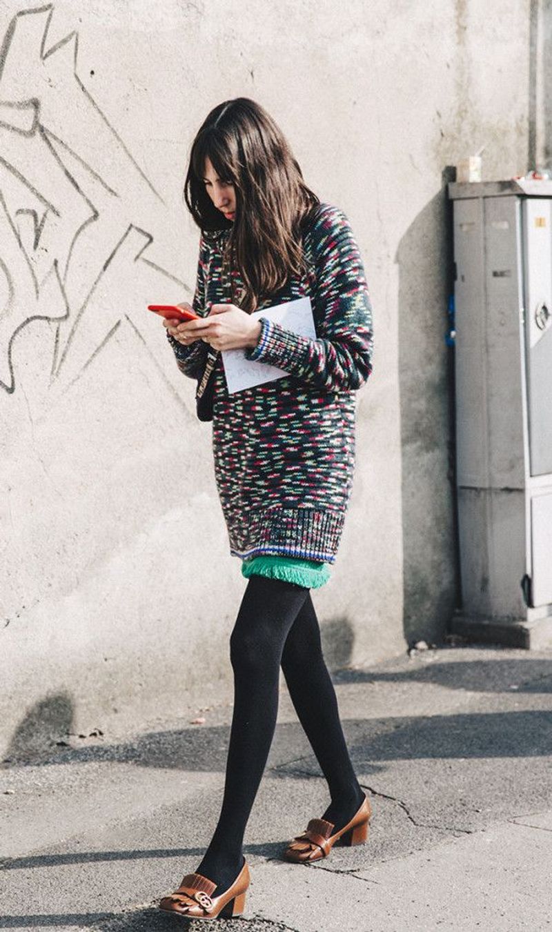 Cozy Sweater Dress Pairing