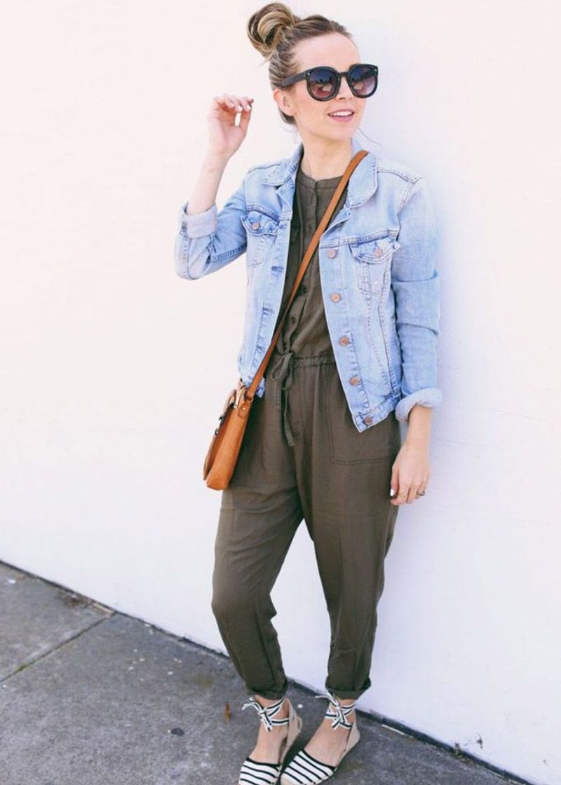 Denim Jacket and Jumpsuit