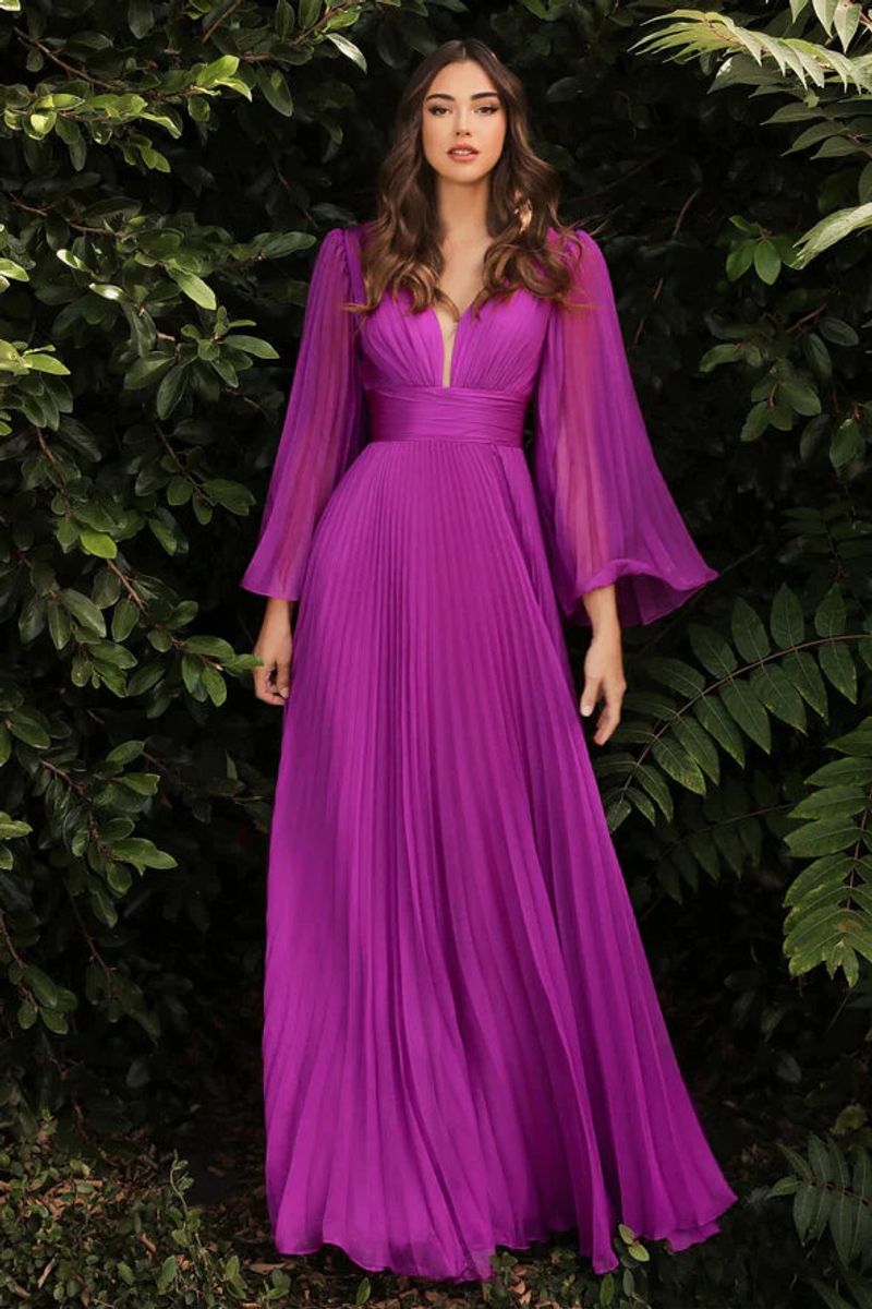 A-Line Dresses with Bell Sleeves