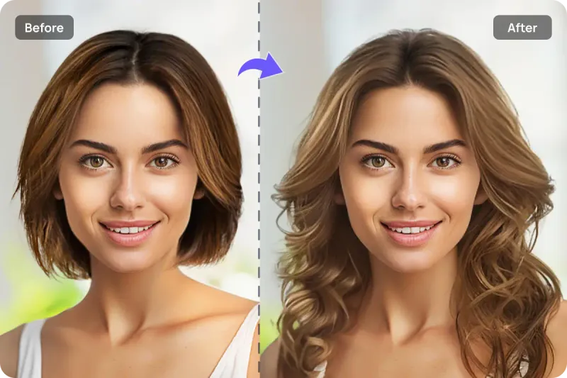AI-Generated Haircut Simulations