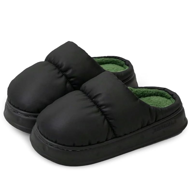 Quilted Slipper Mules
