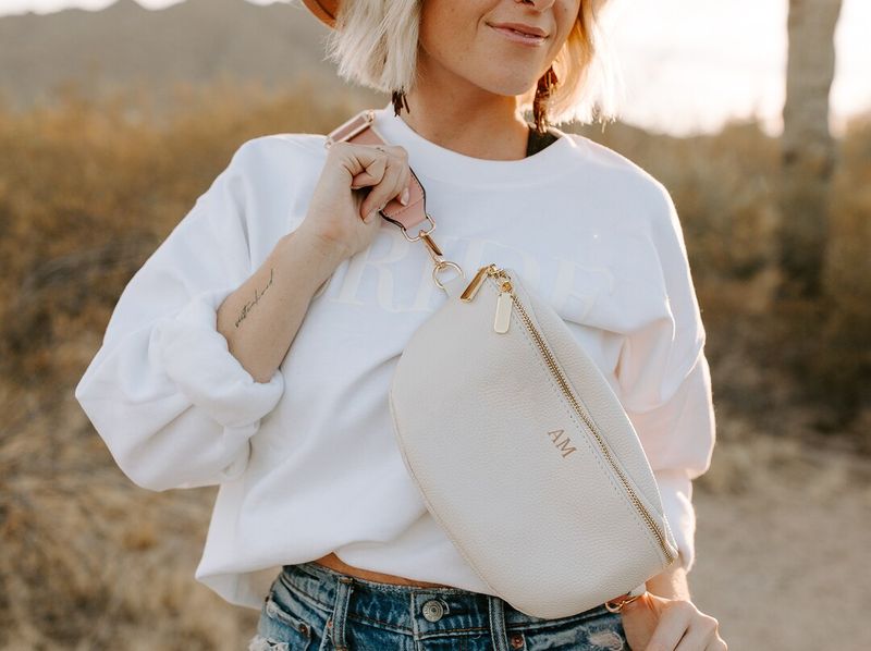 Artisanal Leather Belt Bag