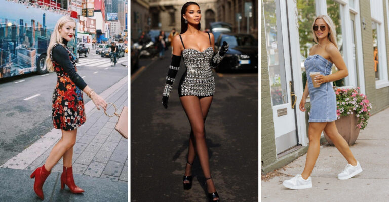 Mini Dress & Shoe Harmony: 17 Stylish Combos for Every Vibe