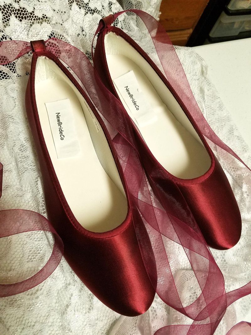 Satin Evening Slippers
