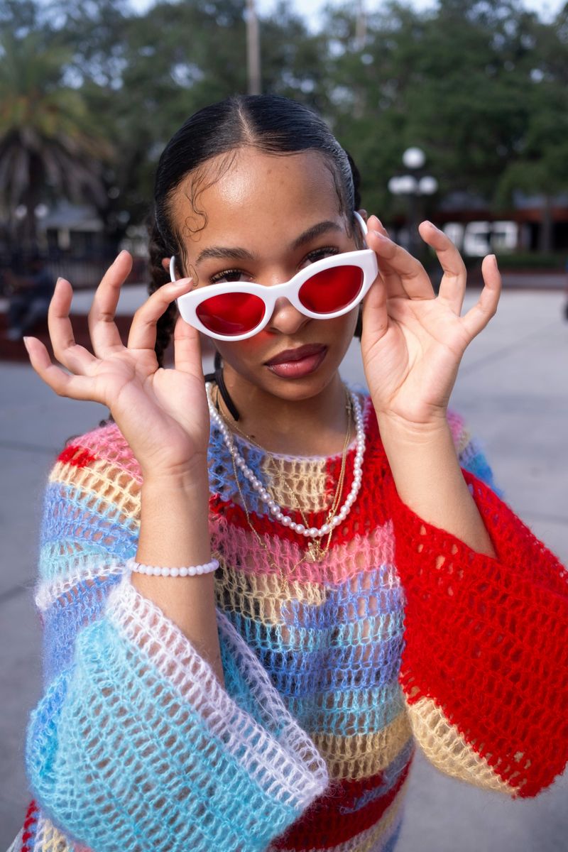 Tiny Sunglasses Throwing Shade